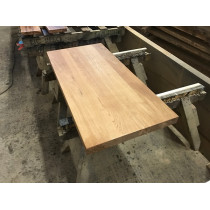 Leimholzplatte, Waschtischplatte, Tischplatte, Eiche, Glattkant, 80x40x6cm 